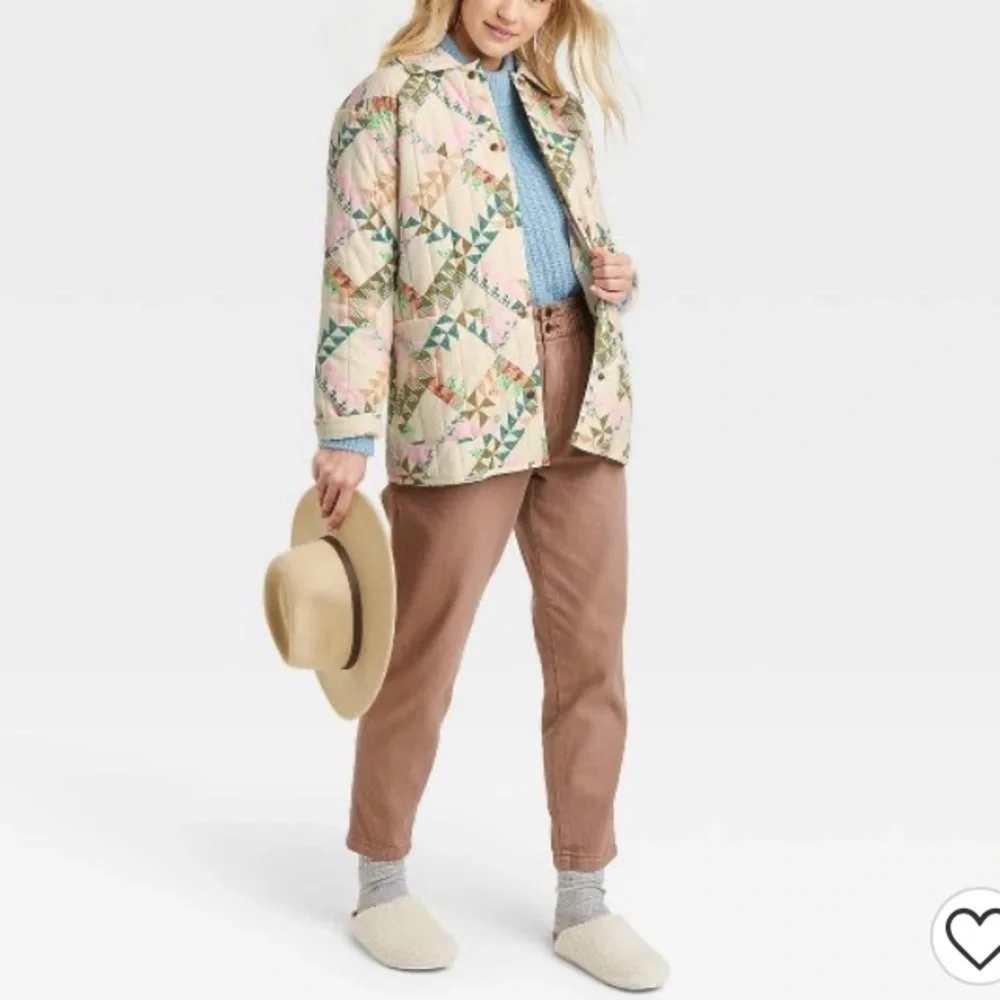 Universal Thread Multicolor Quilted Jacket - Picture 13 of 13